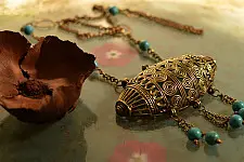 प्रभा ✺ Brass Necklace { 3 }